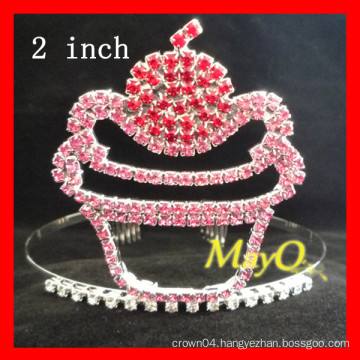 Sweet Cake pageant rhinestone tiara crown for kids